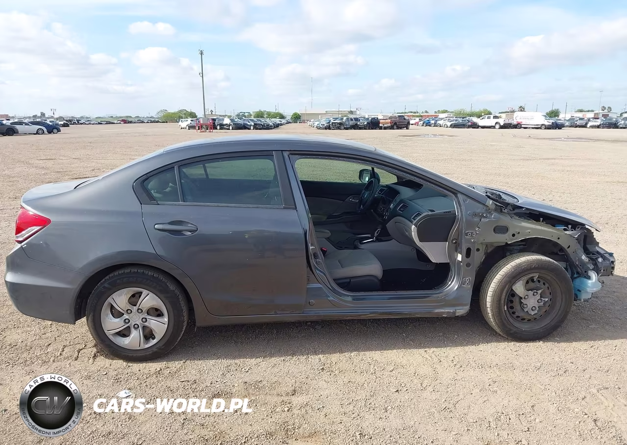 2013 Honda Civic Lx VIN:2HGFB2F58DH570219 - 14