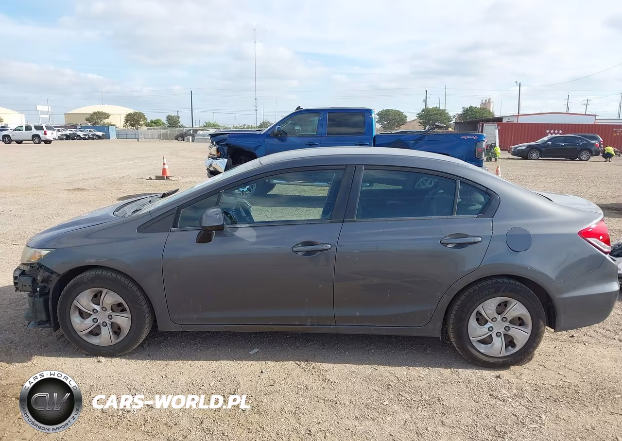 2013 Honda Civic Lx VIN:2HGFB2F58DH570219 - 15