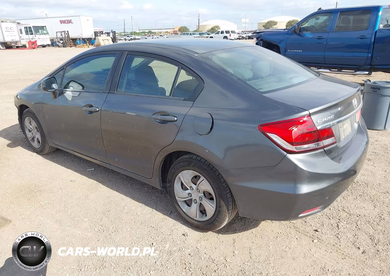 2013 Honda Civic Lx VIN:2HGFB2F58DH570219 - 3