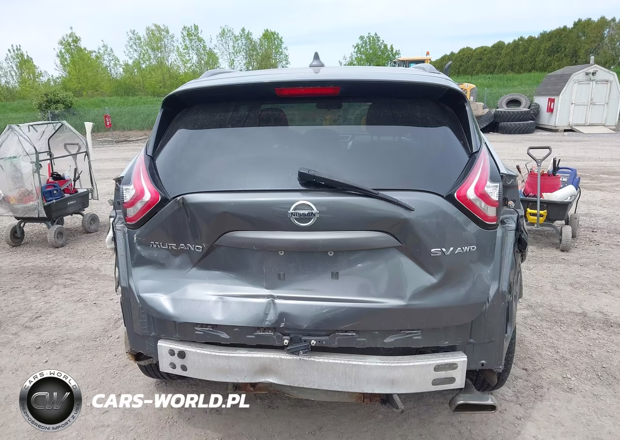 2017 Nissan Murano Sv VIN:5N1AZ2MH9HN114353 - 16