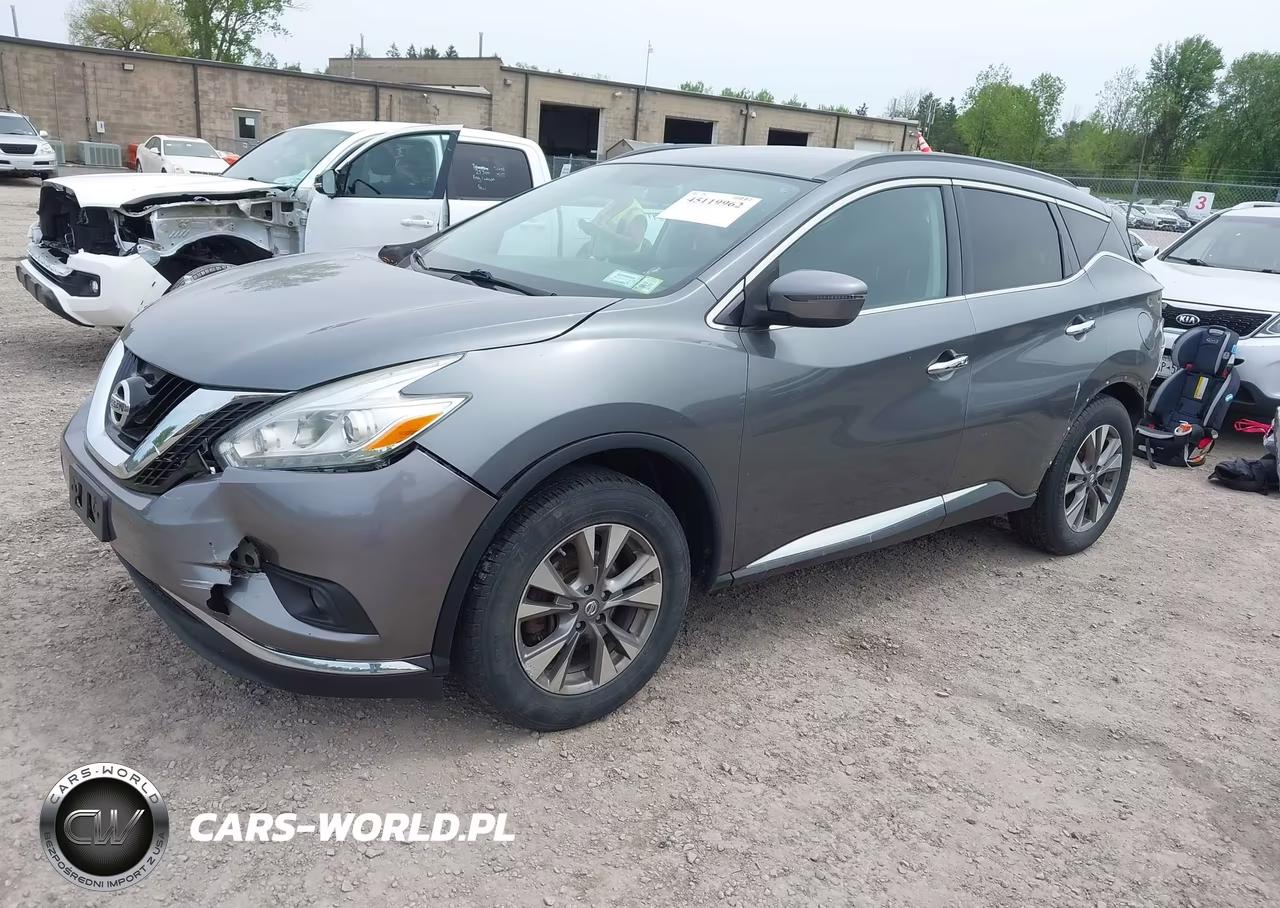 2017 Nissan Murano Sv VIN:5N1AZ2MH9HN114353 - 2