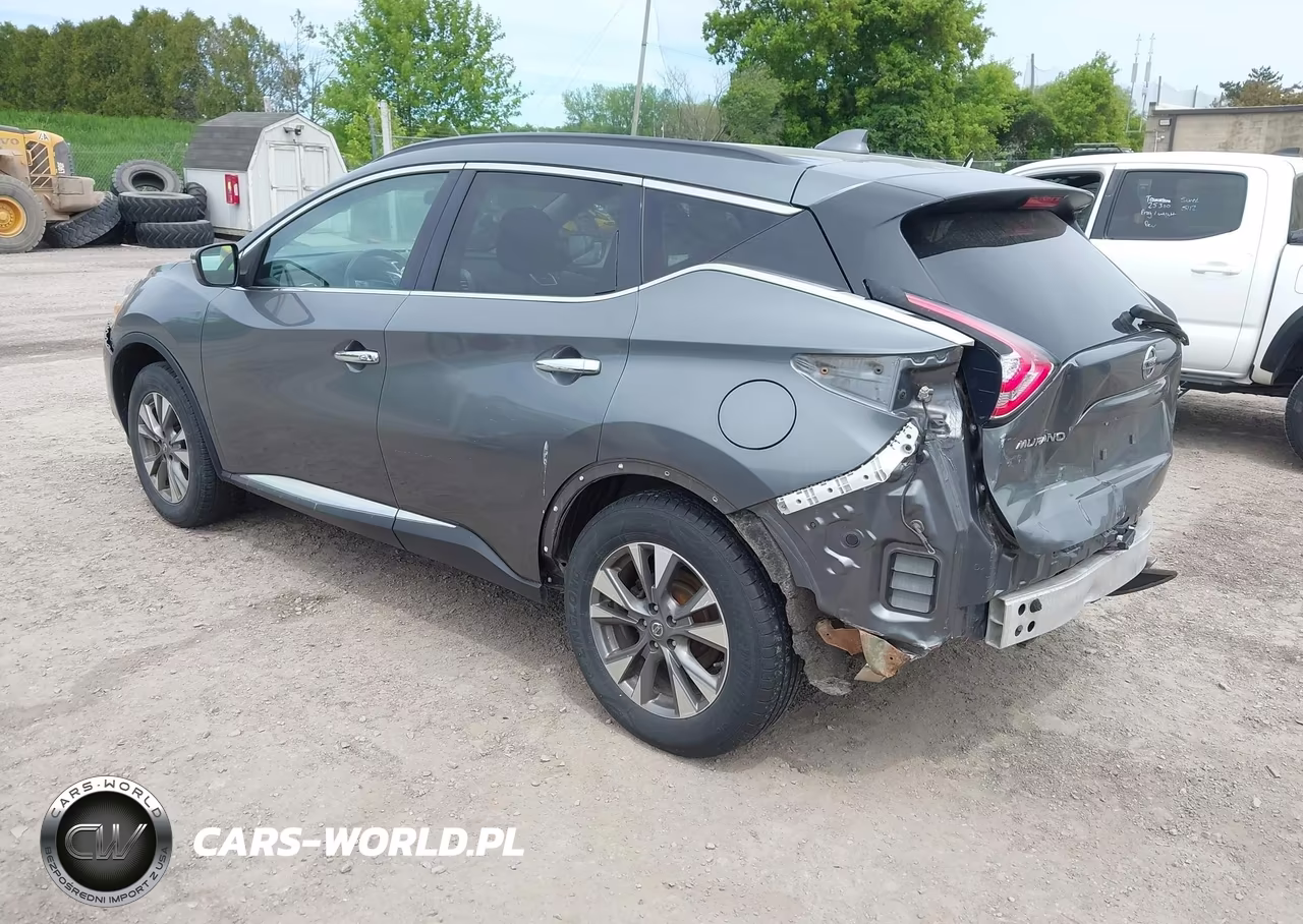 2017 Nissan Murano Sv VIN:5N1AZ2MH9HN114353 - 3