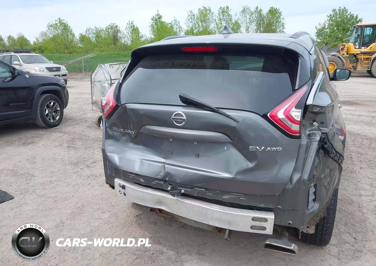 2017 Nissan Murano Sv VIN:5N1AZ2MH9HN114353 - 6