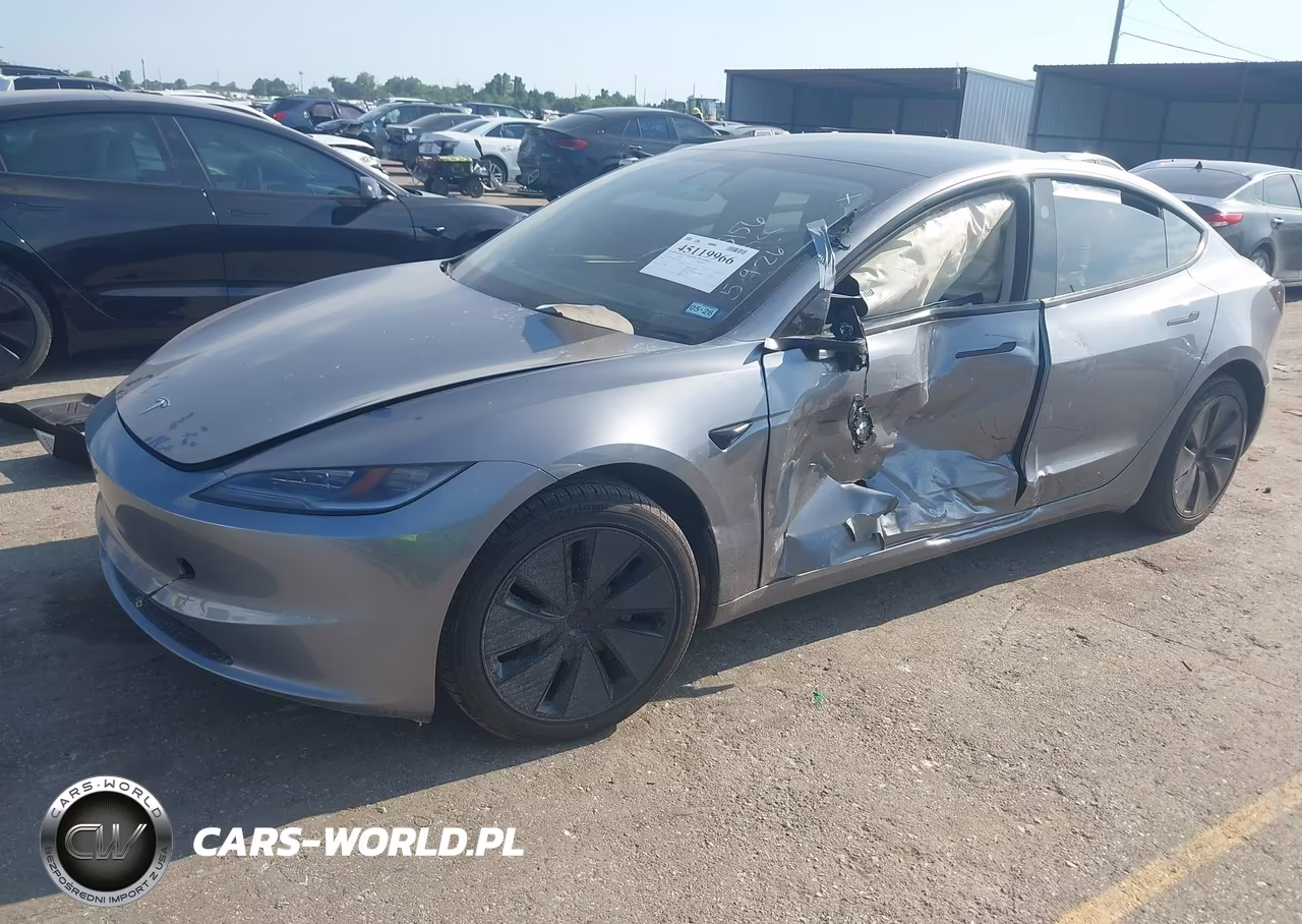 2025 Tesla Model 3 Long Range Rear-Wheel Drive-Standard Rear-Wheel Drive VIN:5YJ3E1EA6SF010784 - 2