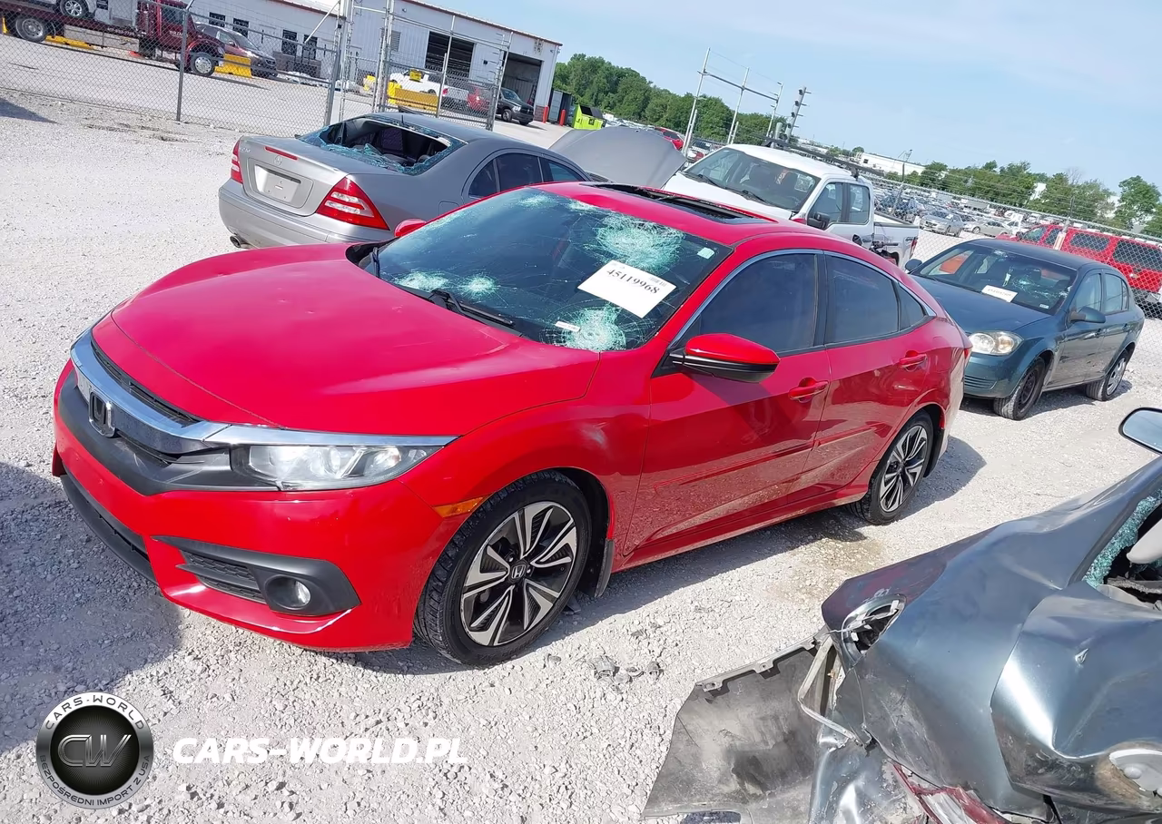 2016 Honda Civic Ex-T VIN:2HGFC1F30GH632271 - 2