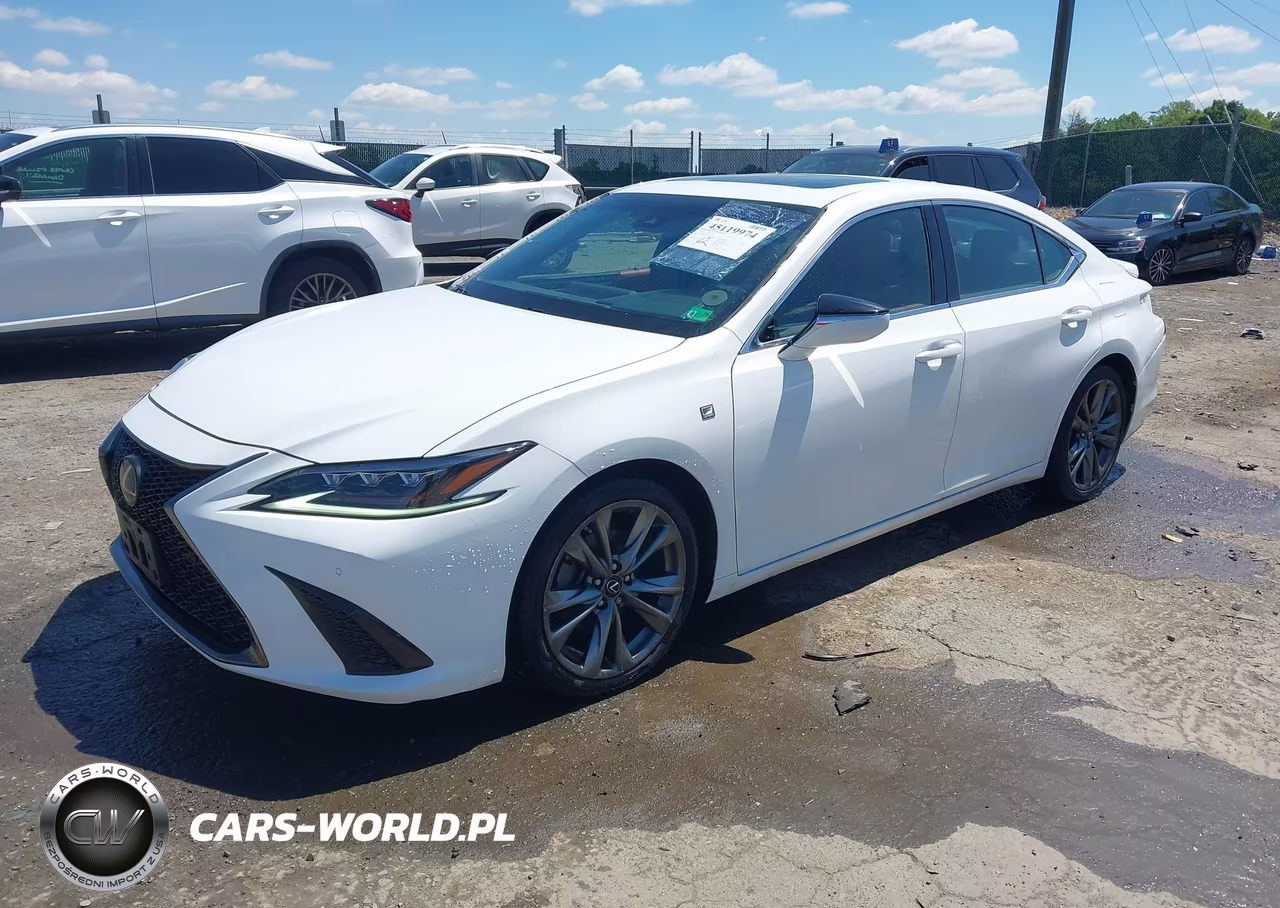 2020 Lexus Es 350 F Sport VIN:58AGZ1B19LU075071 - 2