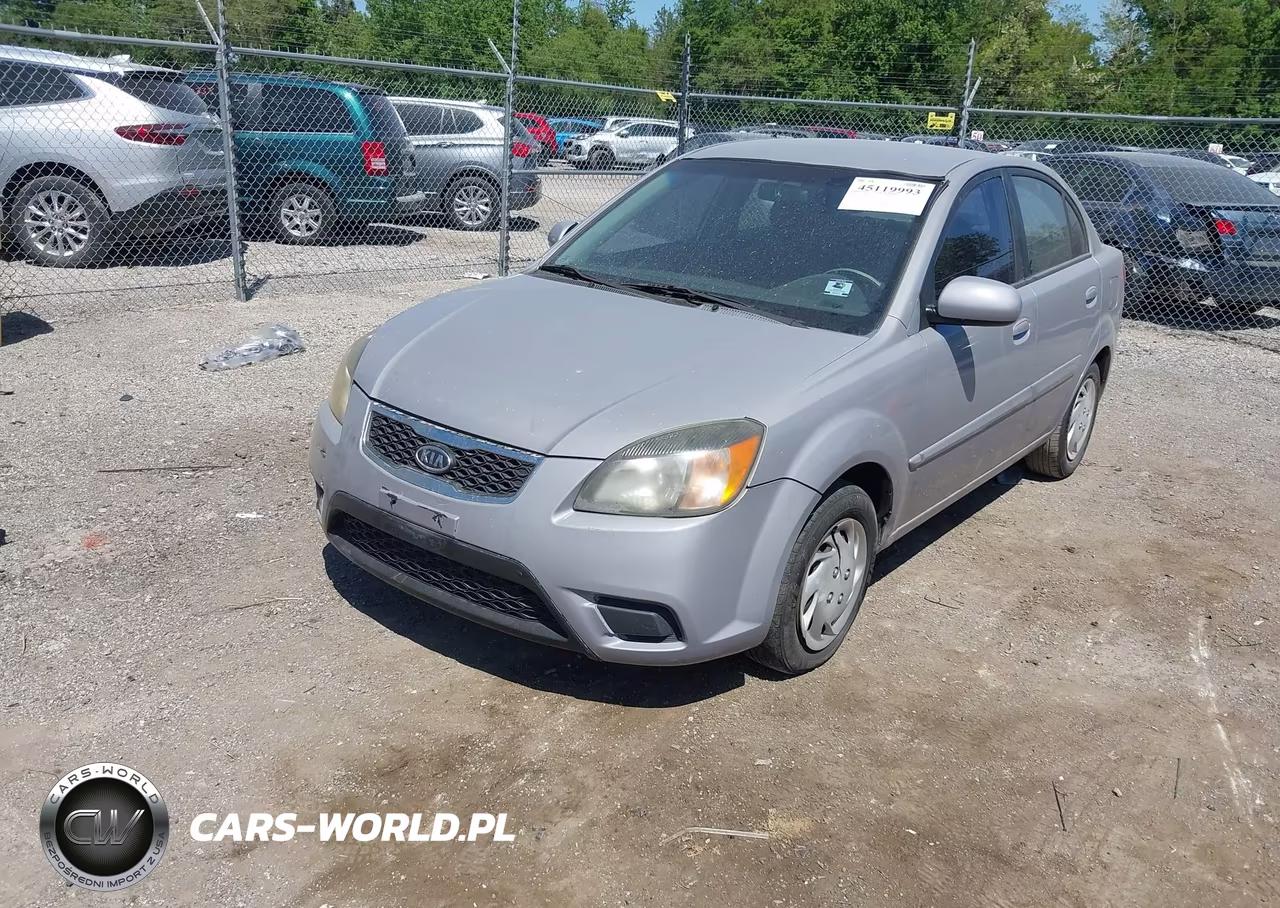2011 Kia Rio Lx VIN:KNADH4A30B6910691 - 2