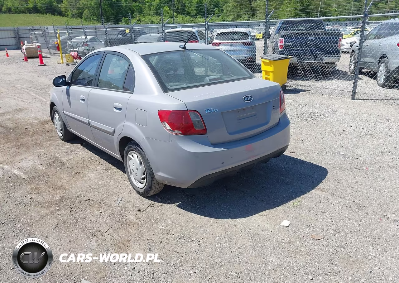 2011 Kia Rio Lx VIN:KNADH4A30B6910691 - 3