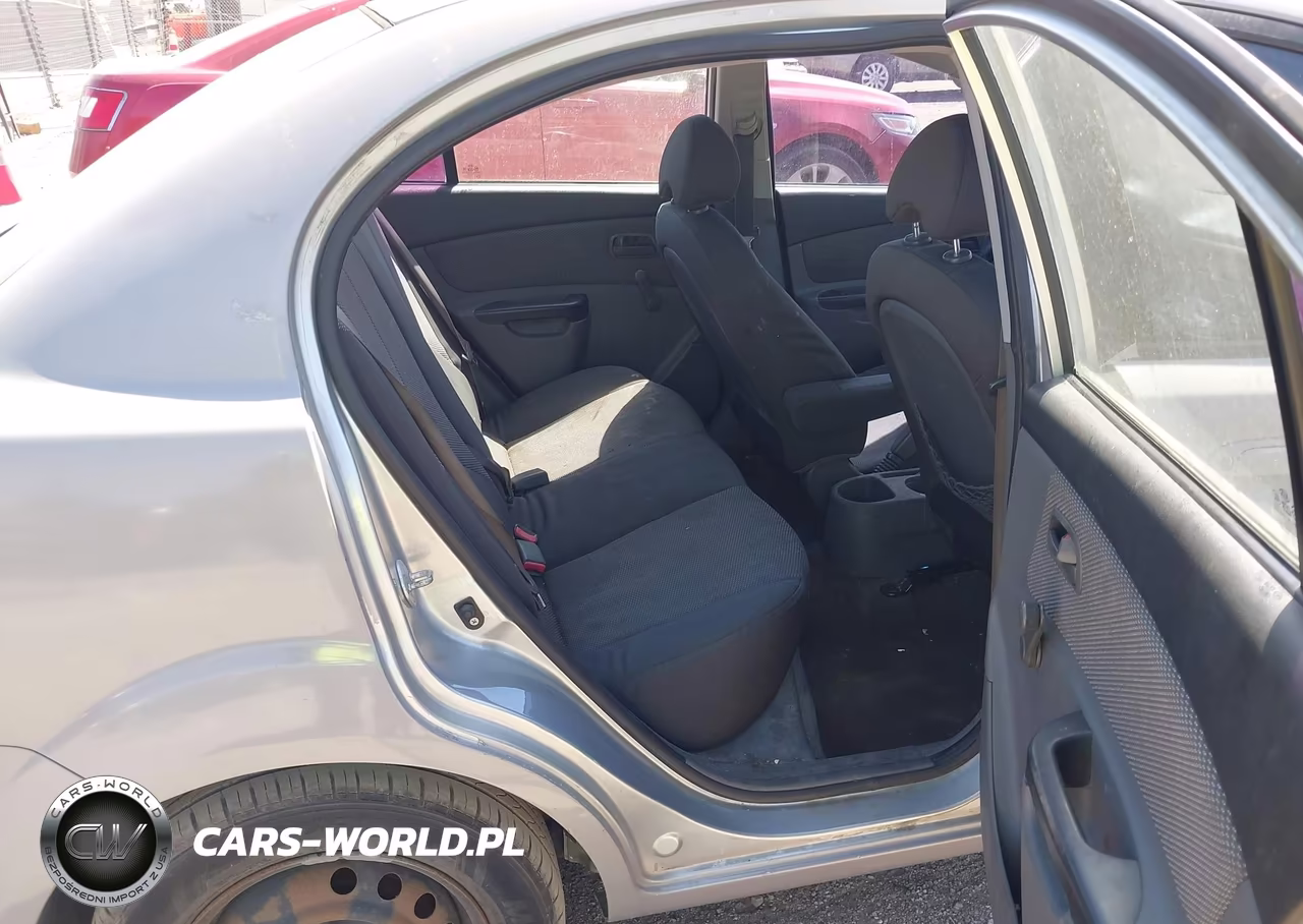 2011 Kia Rio Lx VIN:KNADH4A30B6910691 - 8