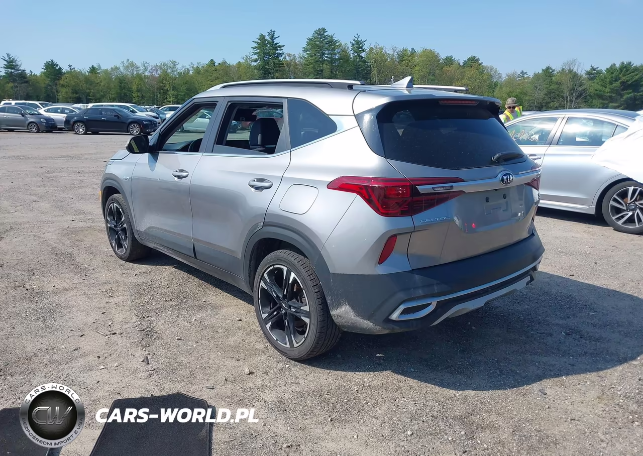 2021 Kia Seltos S VIN:KNDEUCAA7M7166239 - 3