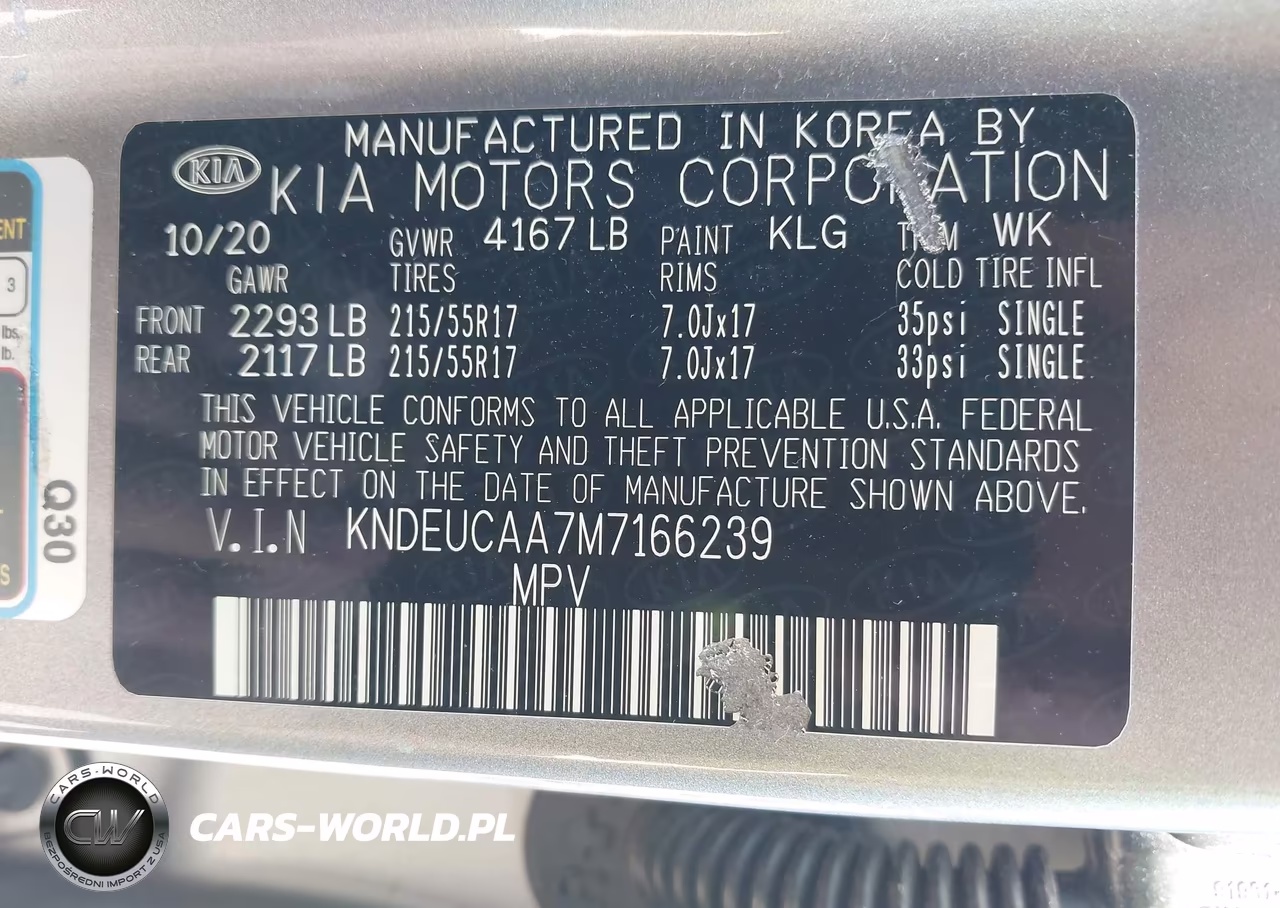 2021 Kia Seltos S VIN:KNDEUCAA7M7166239 - 9