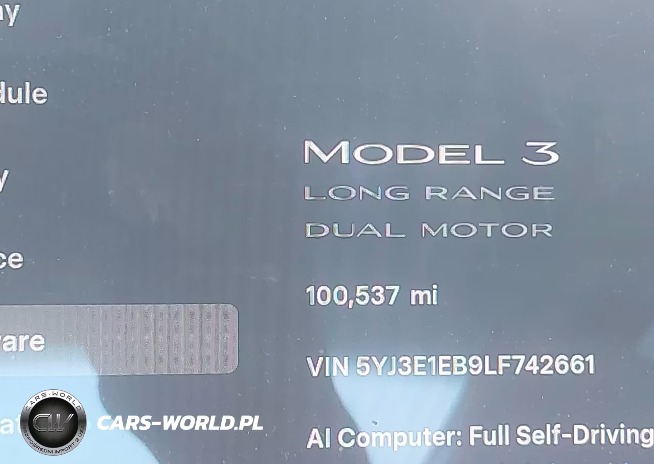 2020 Tesla Model 3 Long Range Dual Motor All-Wheel Drive VIN:5YJ3E1EB9LF742661 - 7