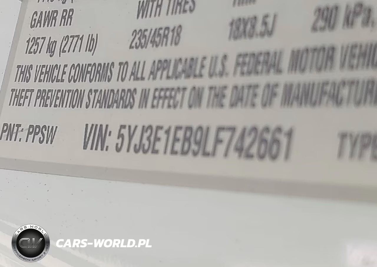 2020 Tesla Model 3 Long Range Dual Motor All-Wheel Drive VIN:5YJ3E1EB9LF742661 - 9