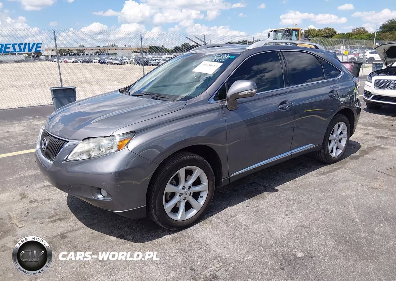 2012 Lexus Rx 350 VIN:2T2ZK1BA5CC072864 - 2