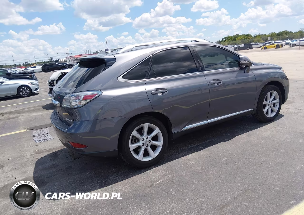 2012 Lexus Rx 350 VIN:2T2ZK1BA5CC072864 - 4