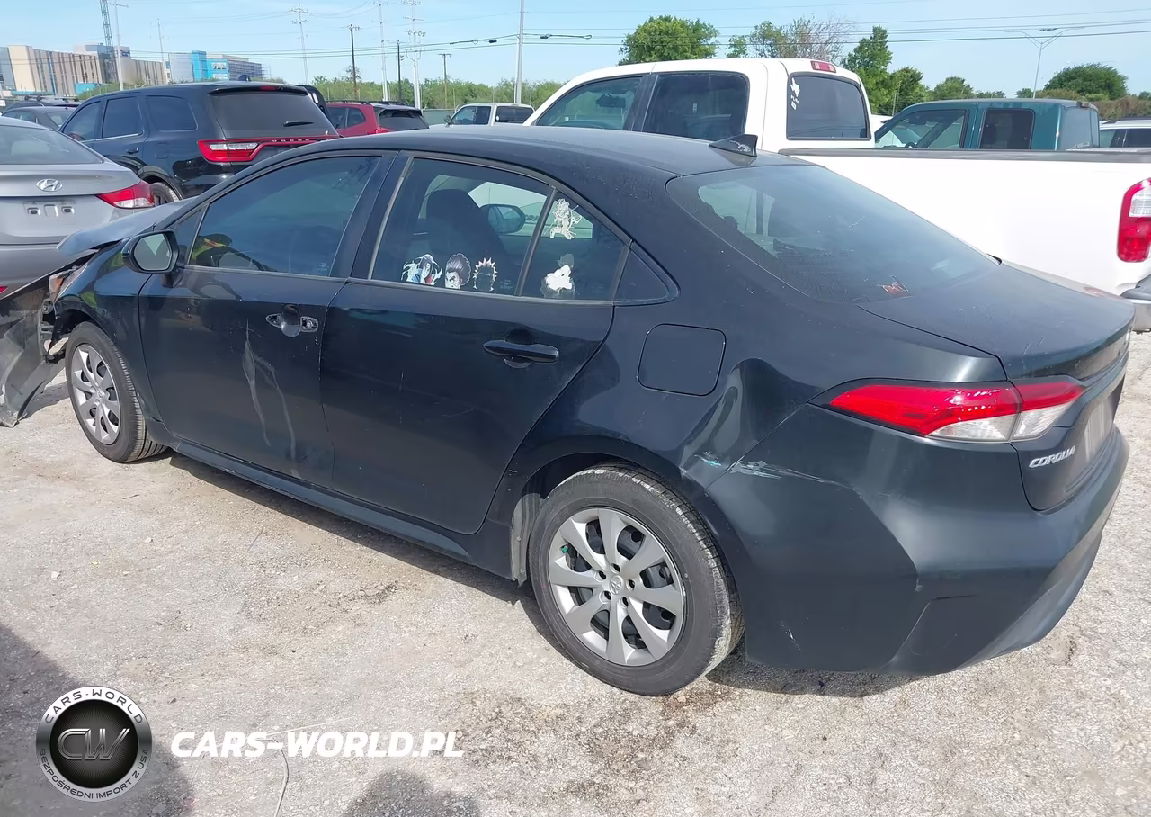 2021 Toyota Corolla Le VIN:5YFEPMAE5MP199335 - 3
