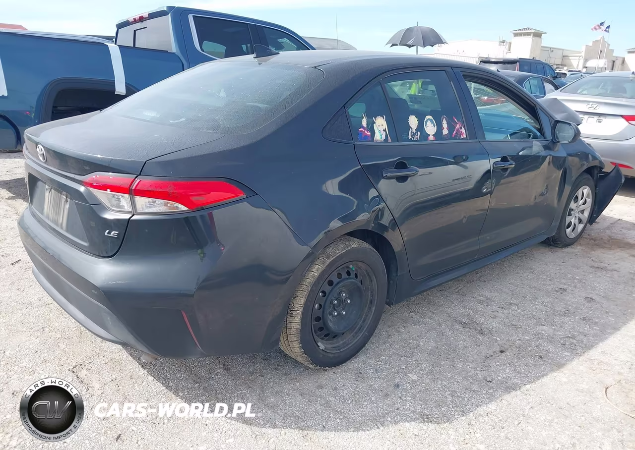 2021 Toyota Corolla Le VIN:5YFEPMAE5MP199335 - 4