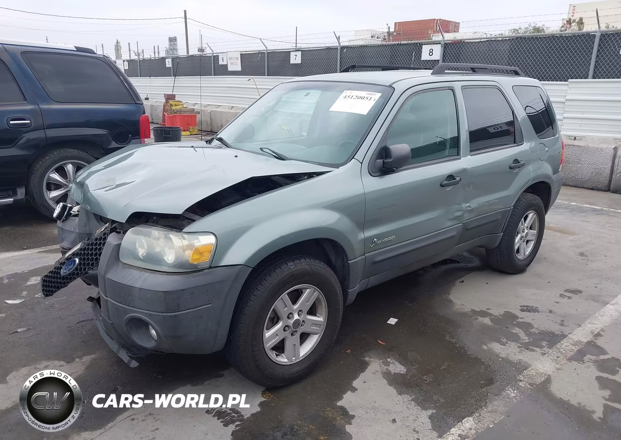 2007 FORD ESCAPE HYBRID VIN:1FMCU49H67KA31717 - 2