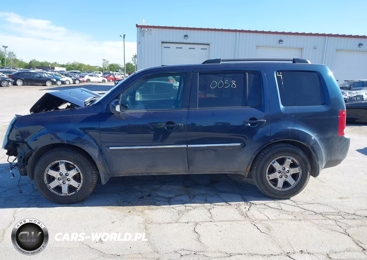 2010 Honda Pilot Touring VIN:5FNYF4H93AB001724 - 14