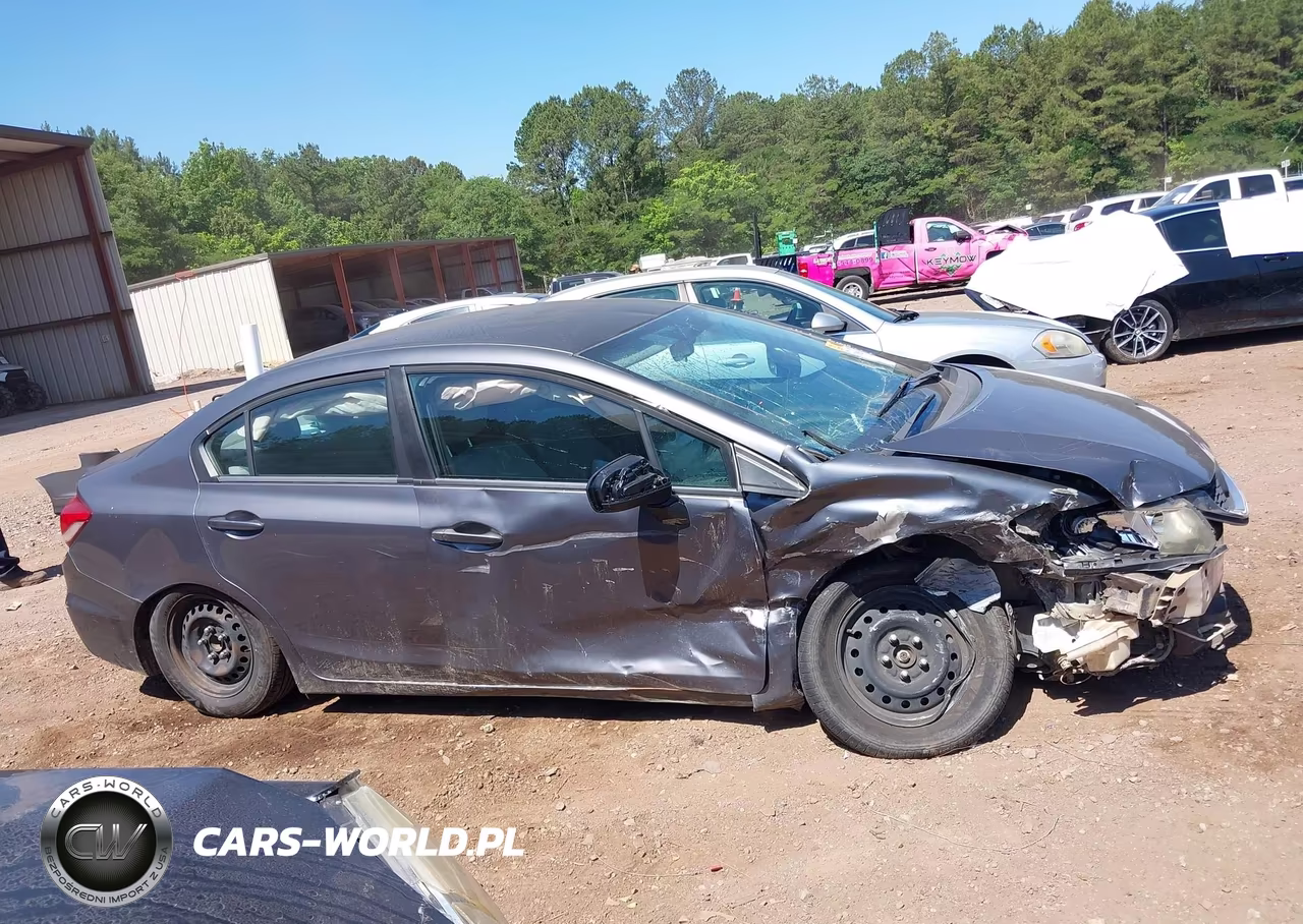 2014 Honda Civic Lx VIN:19XFB2F51EE004740 - 14