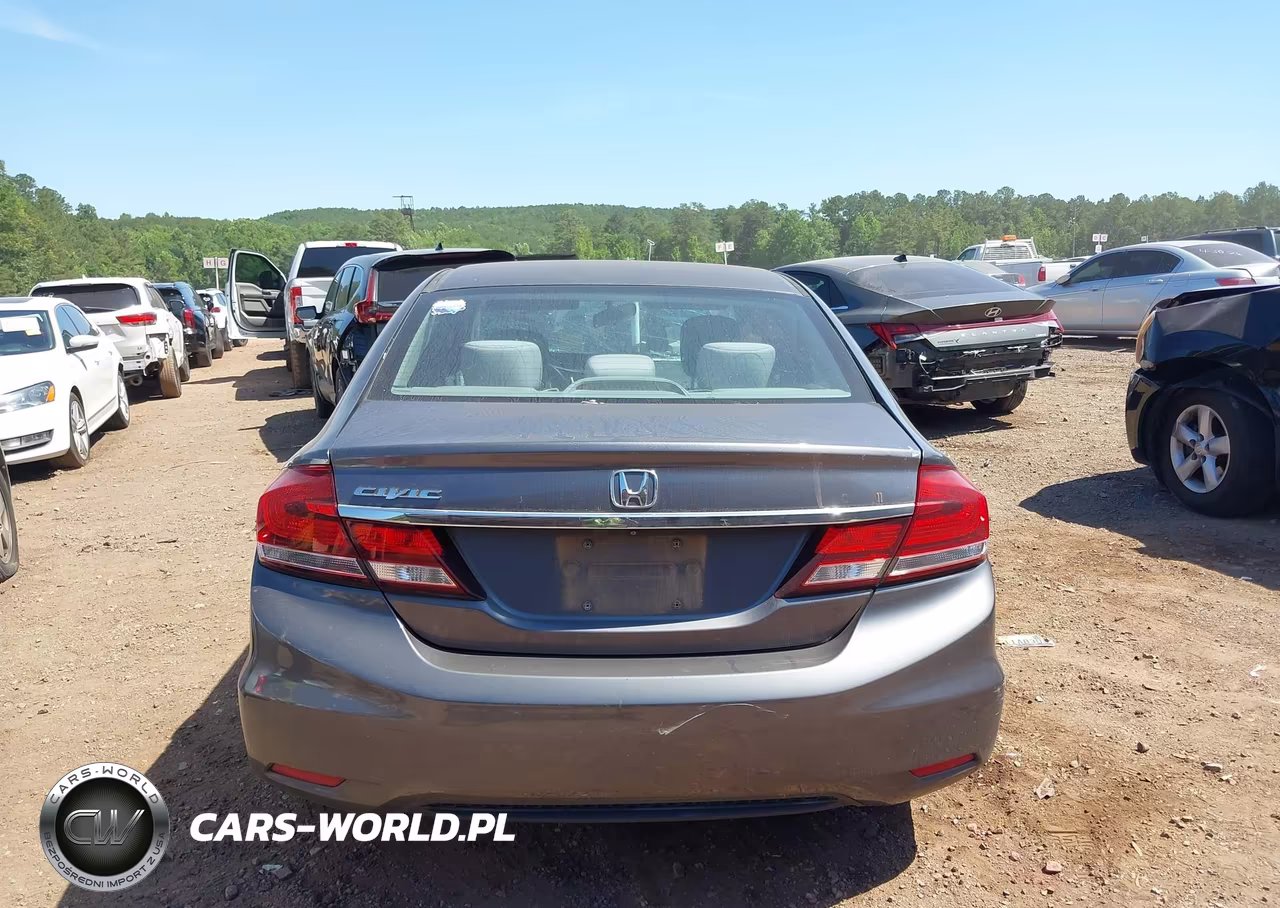 2014 Honda Civic Lx VIN:19XFB2F51EE004740 - 17