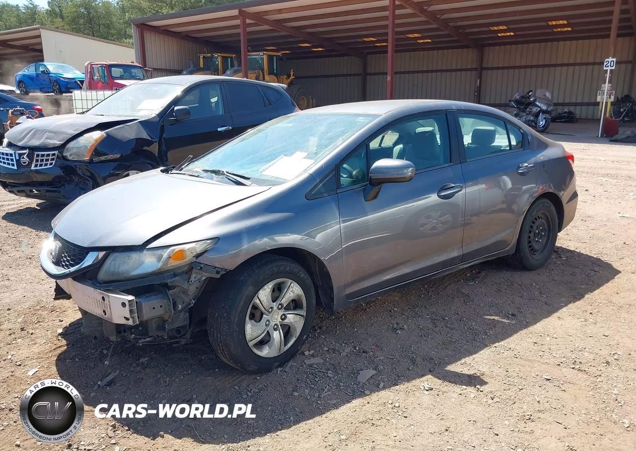 2014 Honda Civic Lx VIN:19XFB2F51EE004740 - 2