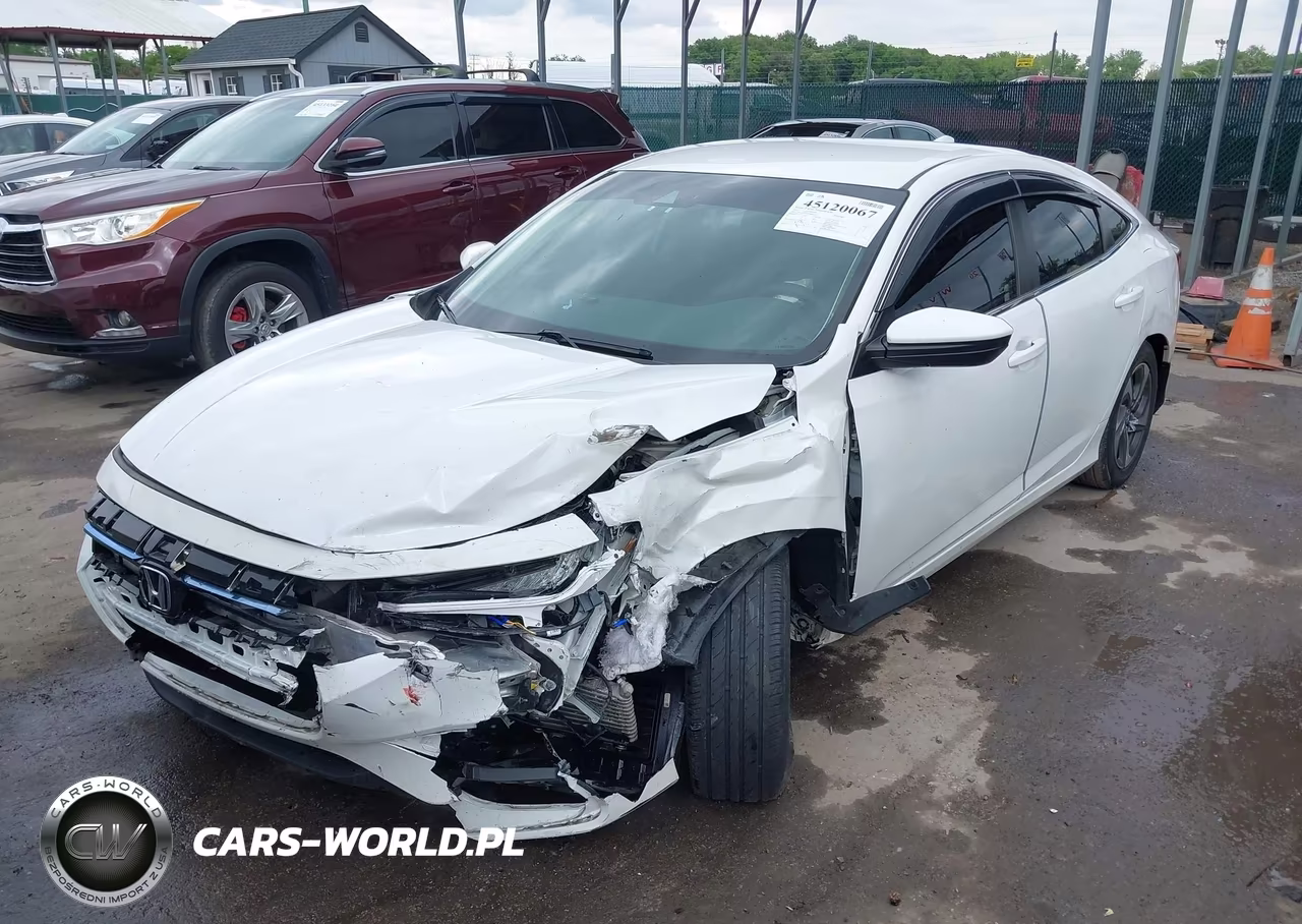 2019 Honda Insight Ex VIN:19XZE4F5XKE008720 - 2