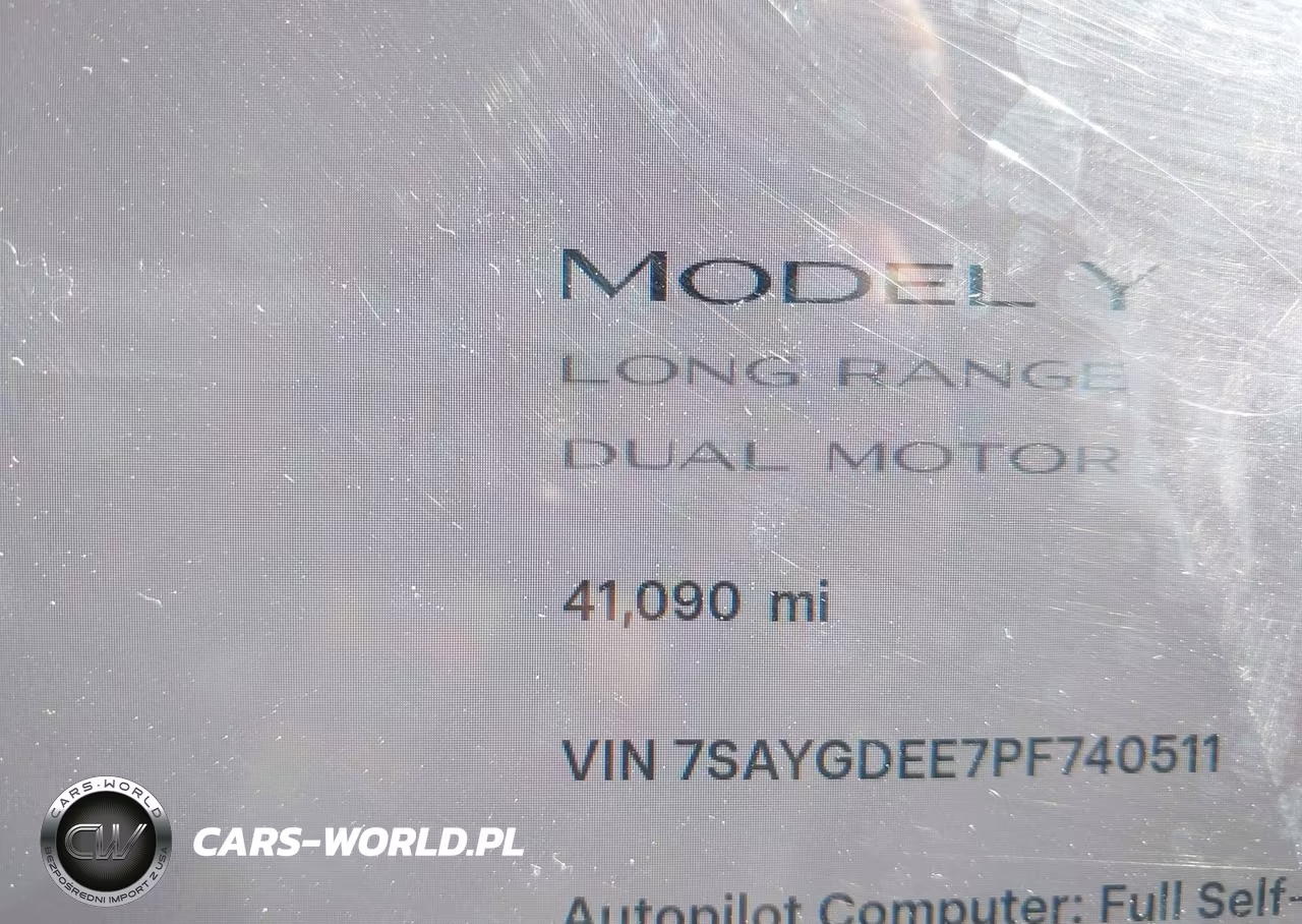 2023 Tesla Model Y Awd-Long Range Dual Motor All-Wheel Drive VIN:7SAYGDEE7PF740511 - 16