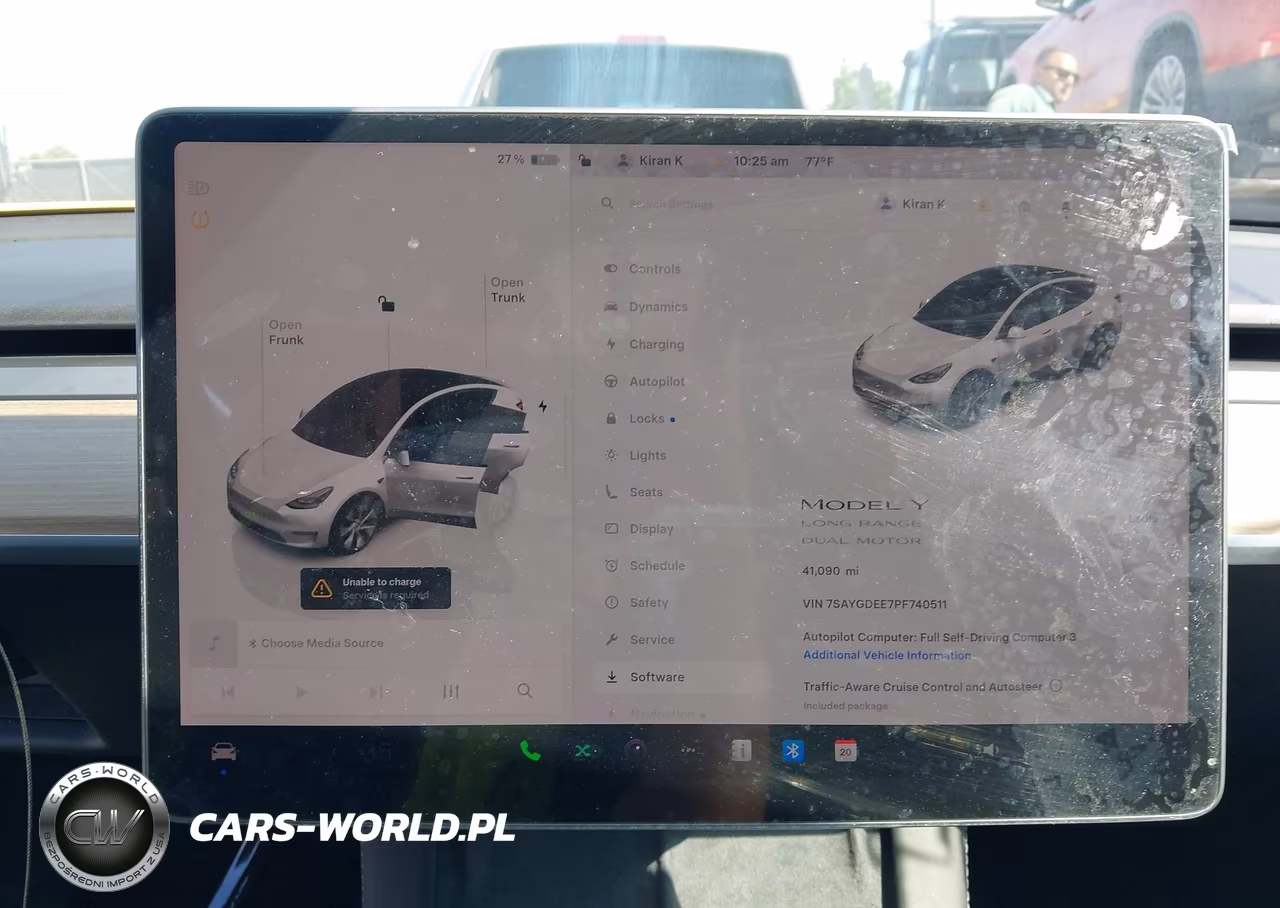 2023 Tesla Model Y Awd-Long Range Dual Motor All-Wheel Drive VIN:7SAYGDEE7PF740511 - 7