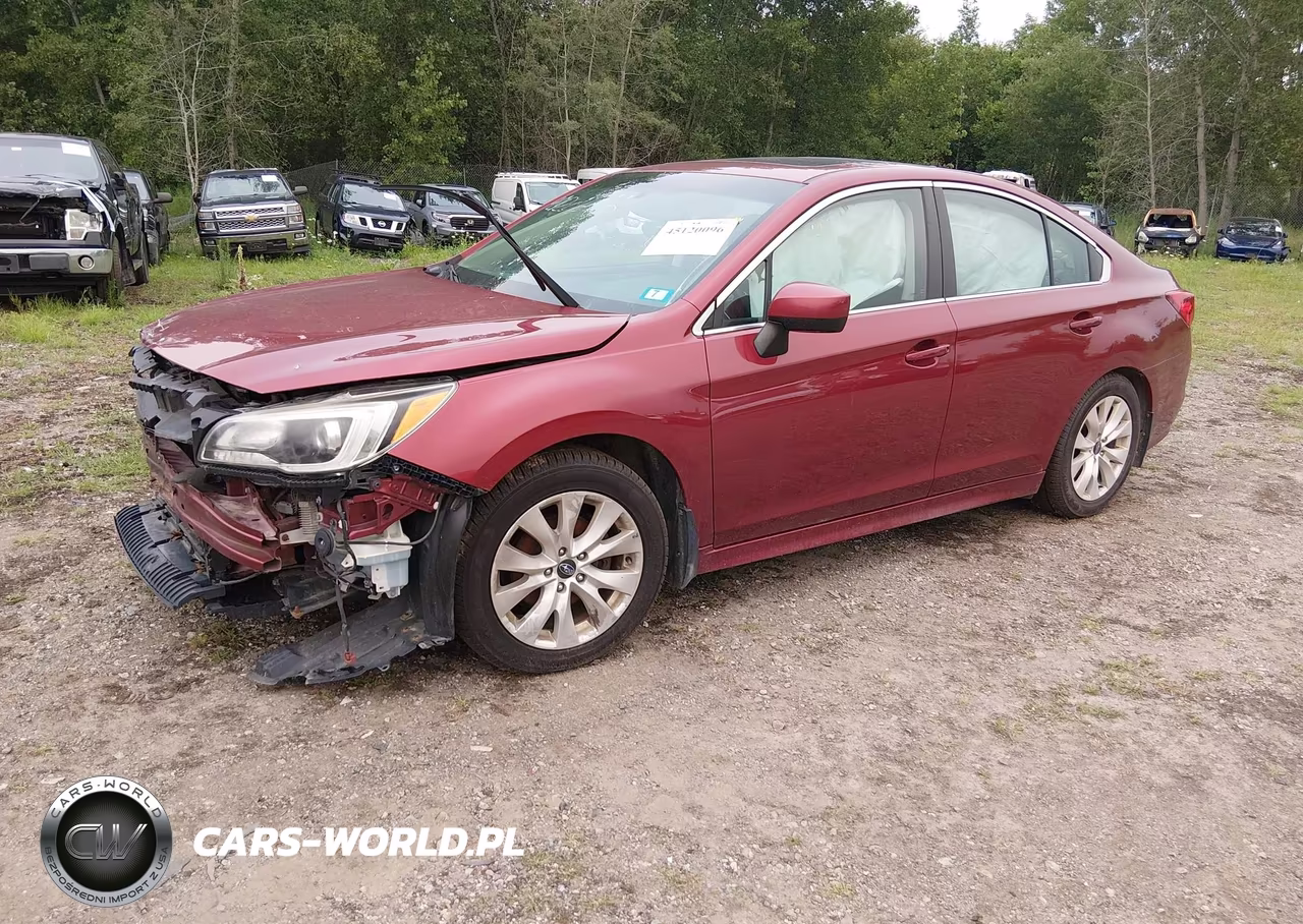 2017 Subaru Legacy 2.5I Premium VIN:4S3BNAD66H3026787 - 2