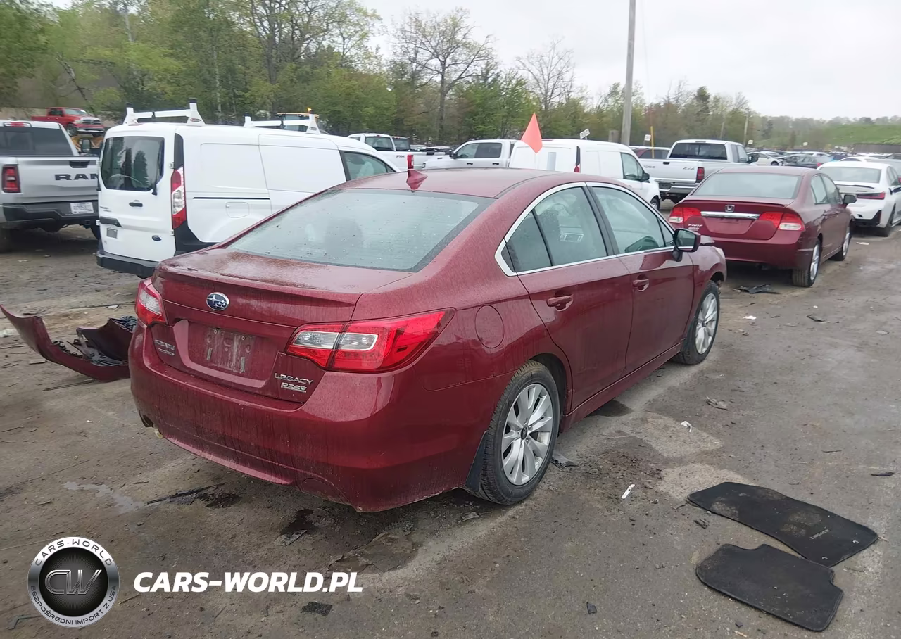 2017 Subaru Legacy 2.5I Premium VIN:4S3BNAD66H3026787 - 4