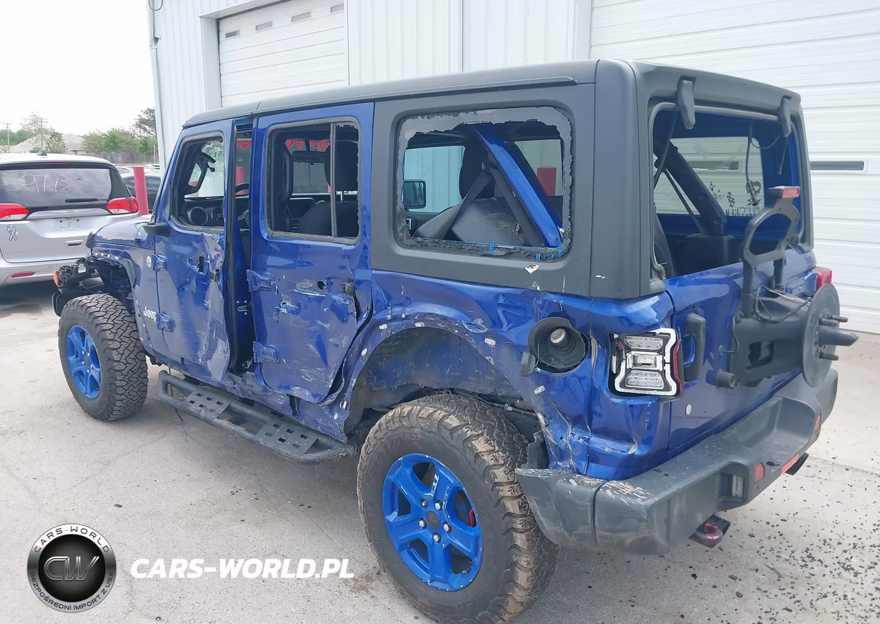 2020 Jeep Wrangler Unlimited Sport S 4X4 VIN:1C4HJXDN3LW223519 - 3