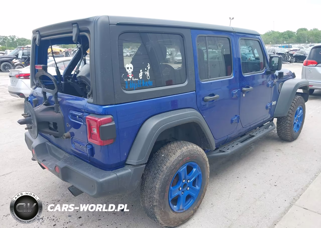 2020 Jeep Wrangler Unlimited Sport S 4X4 VIN:1C4HJXDN3LW223519 - 4