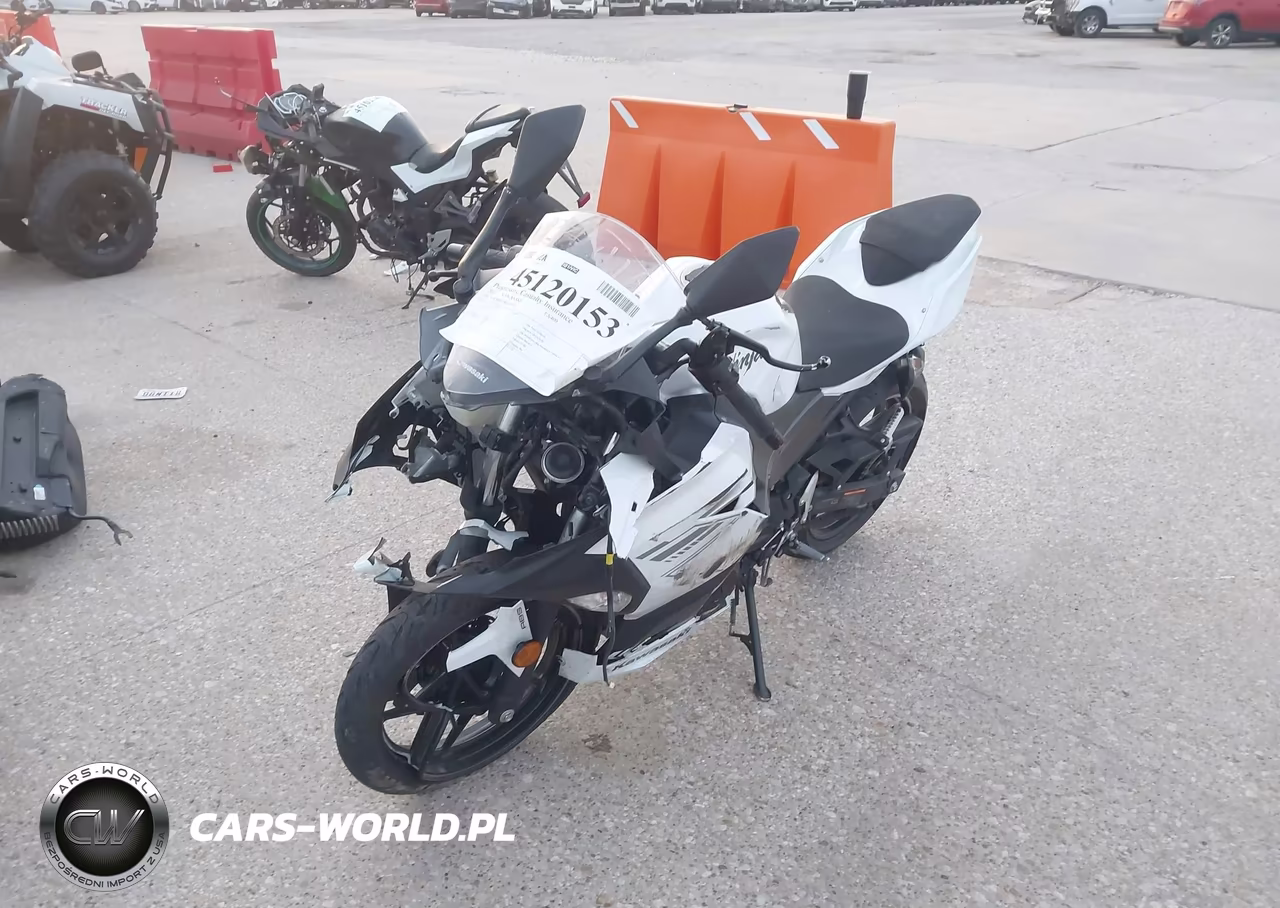 2023 Kawasaki Ex400 VIN:JKAEXKG17PDAK9927 - 2