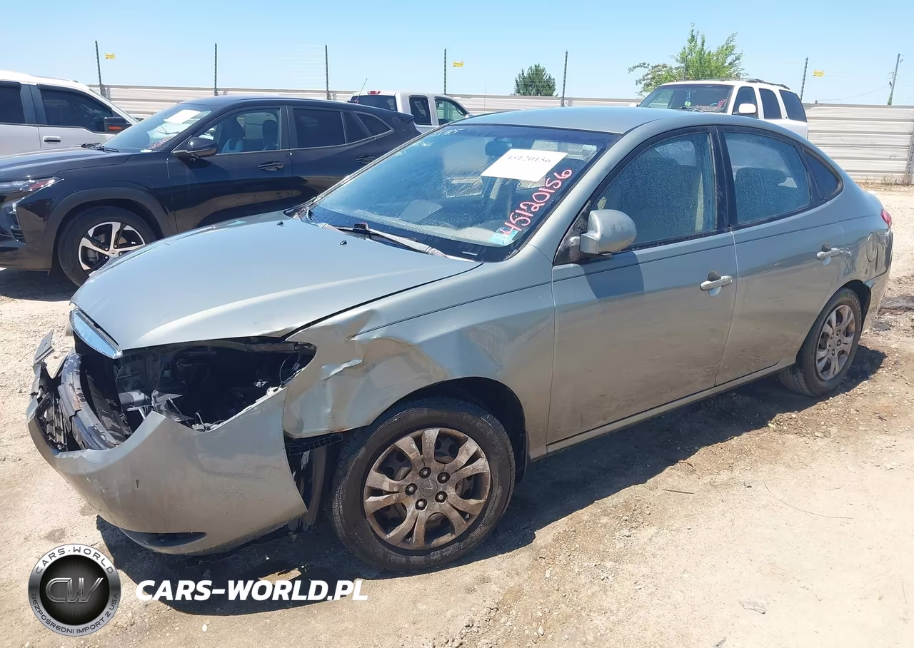 2010 Hyundai Elantra Gls VIN:KMHDU4AD9AU896772 - 2