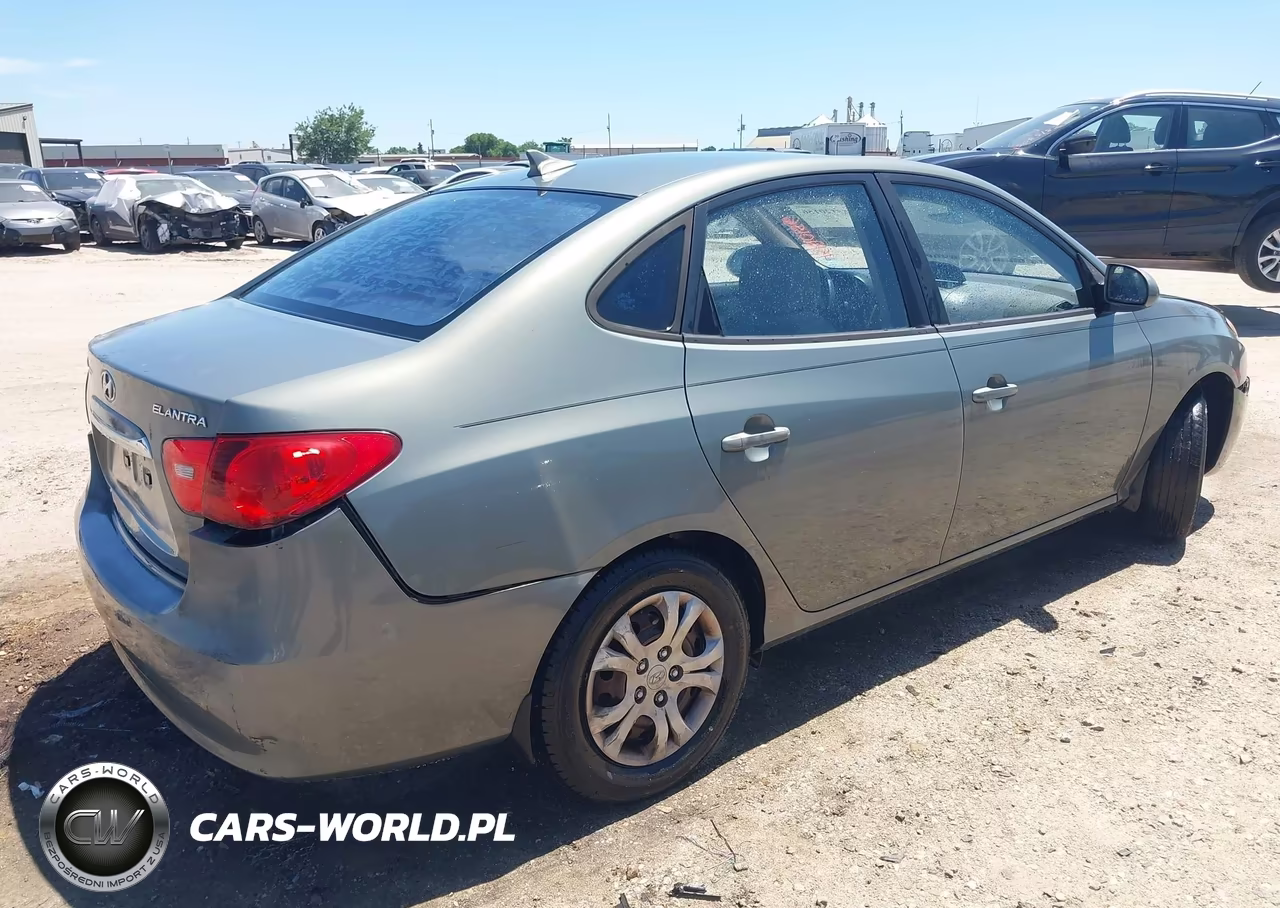 2010 Hyundai Elantra Gls VIN:KMHDU4AD9AU896772 - 4
