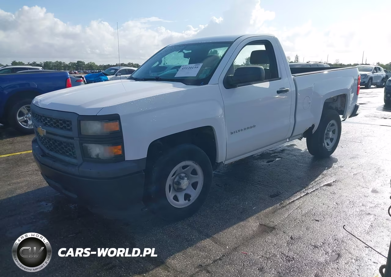 2014 Chevrolet Silverado 1500 Work Truck 1Wt VIN:1GCNCPEH2EZ384452 - 2