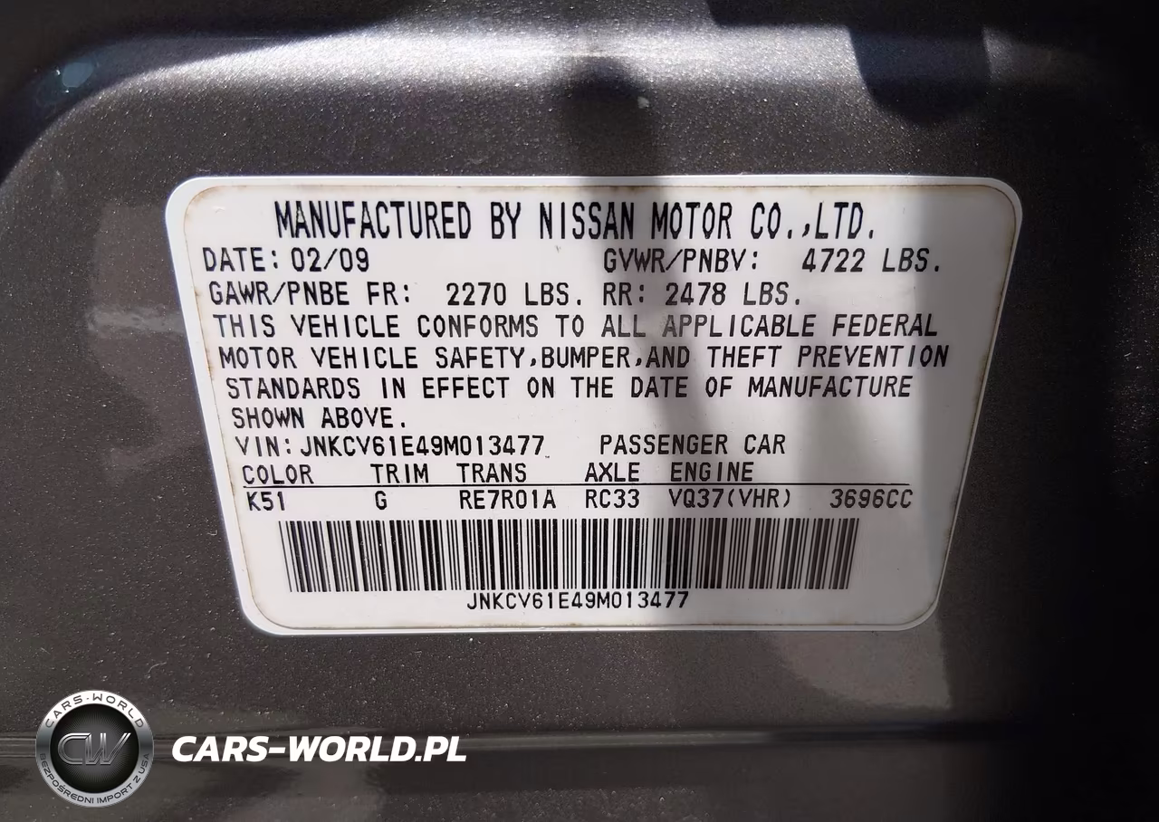 2009 Infiniti G37 Journey VIN:JNKCV61E49M013477 - 9