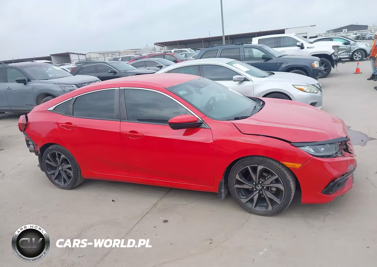 2020 Honda Civic Sport VIN:2HGFC2F85LH539662 - 14