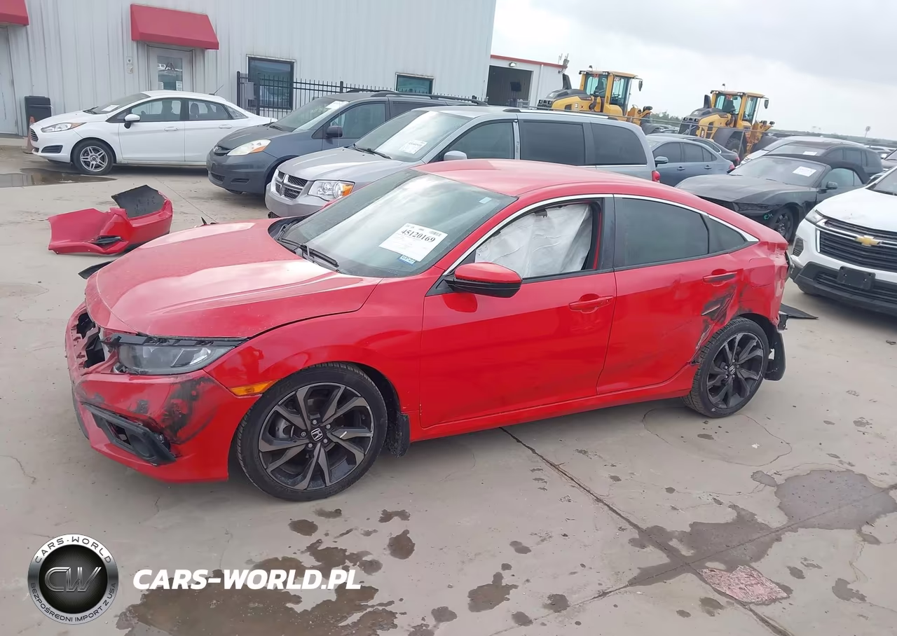 2020 Honda Civic Sport VIN:2HGFC2F85LH539662 - 15