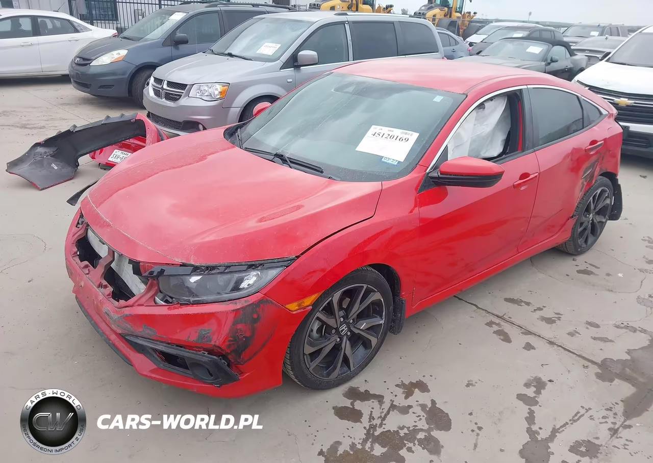 2020 Honda Civic Sport VIN:2HGFC2F85LH539662 - 2