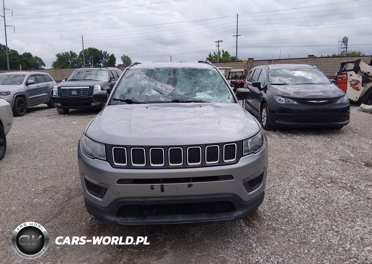 2021 Jeep Compass Sport 4X4 VIN:3C4NJDABXMT507183 - 12