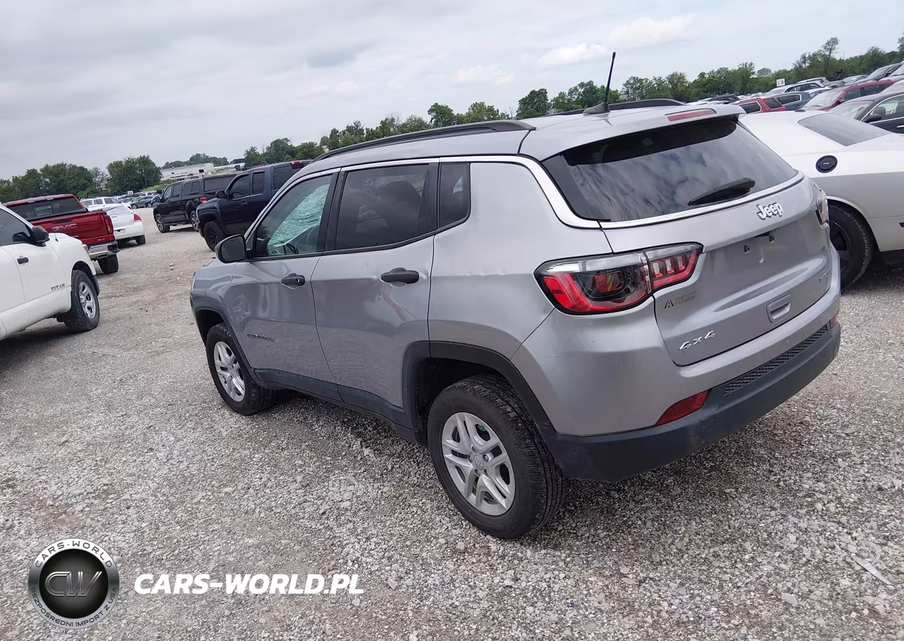 2021 Jeep Compass Sport 4X4 VIN:3C4NJDABXMT507183 - 3