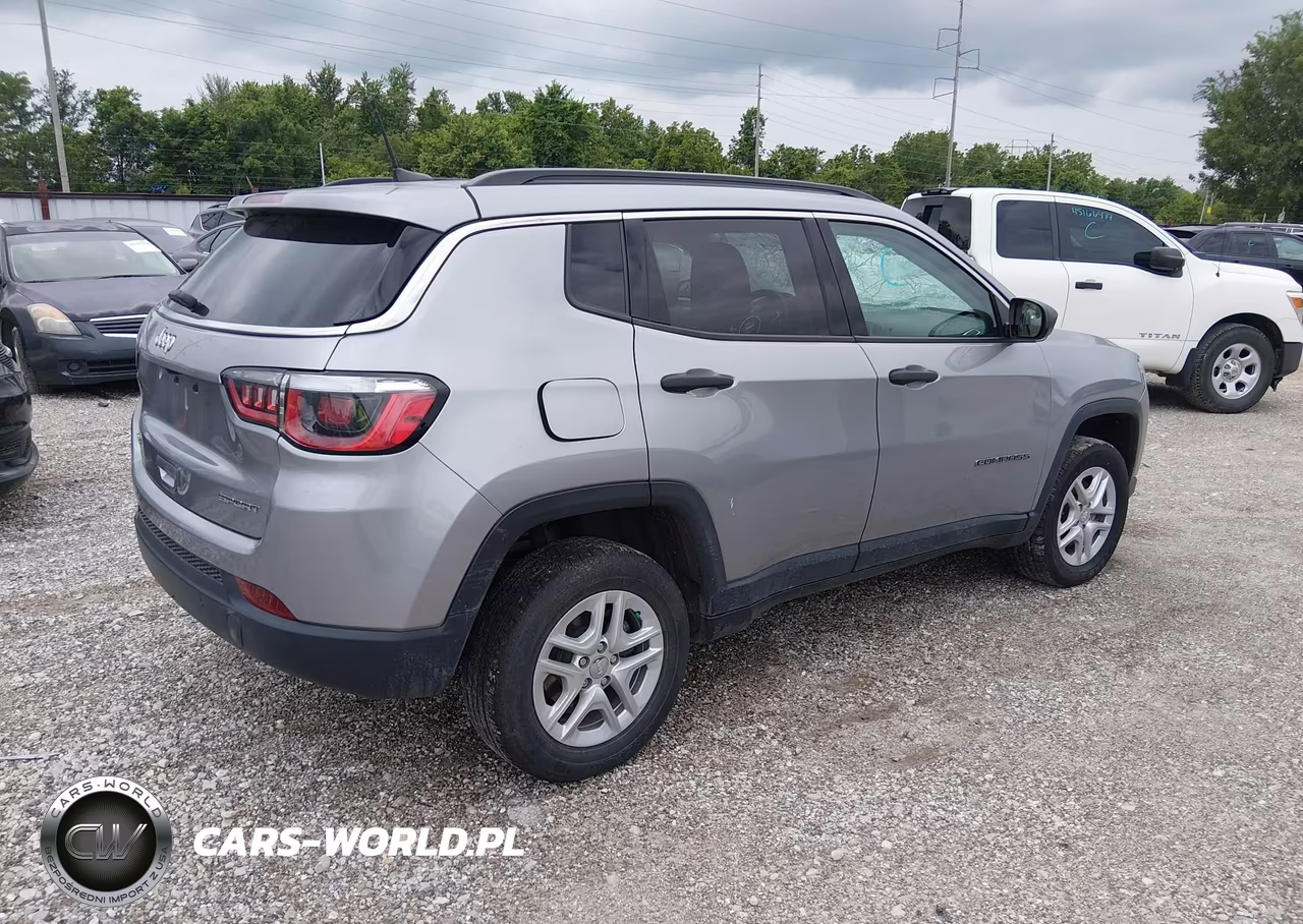 2021 Jeep Compass Sport 4X4 VIN:3C4NJDABXMT507183 - 4