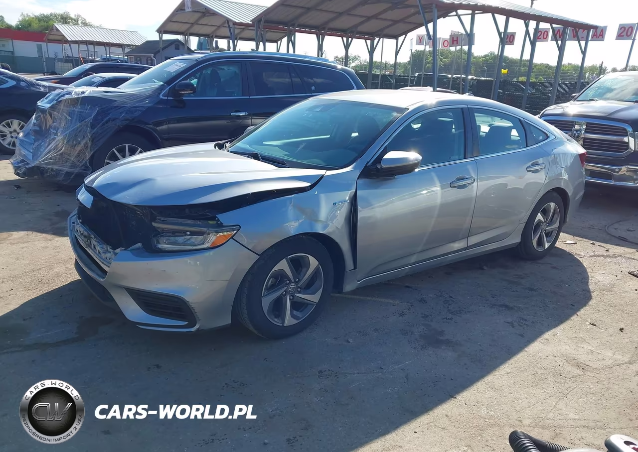 2019 Honda Insight Lx VIN:19XZE4F15KE007438 - 2