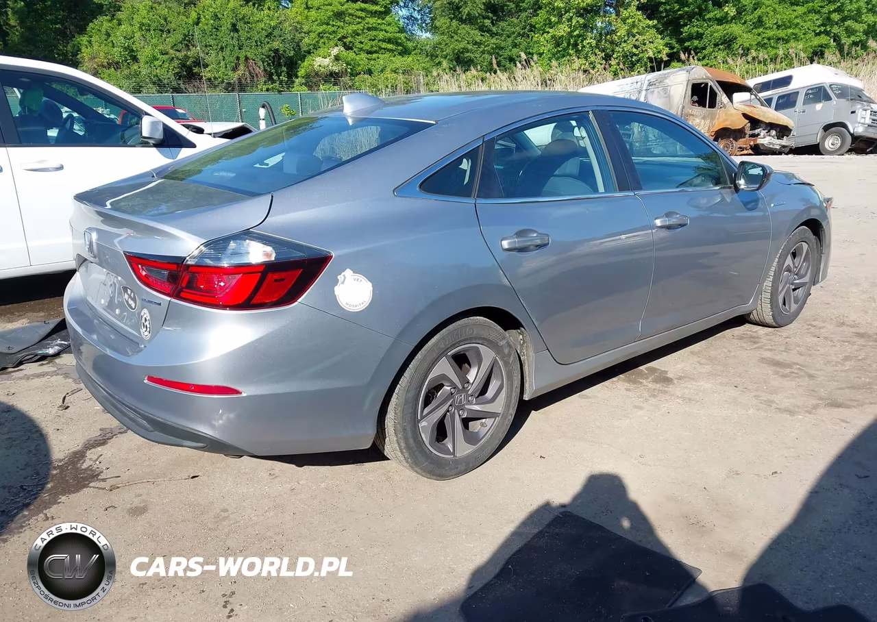 2019 Honda Insight Lx VIN:19XZE4F15KE007438 - 4