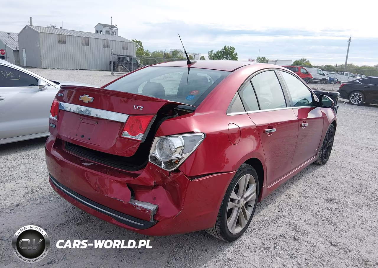 2012 Chevrolet Cruze Ltz VIN:1G1PH5SCXC7296502 - 4