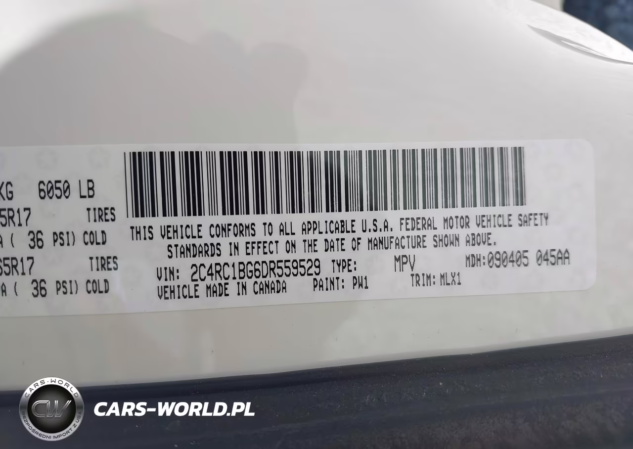 2013 Chrysler Town & Country Touring VIN:2C4RC1BG6DR559529 - 9