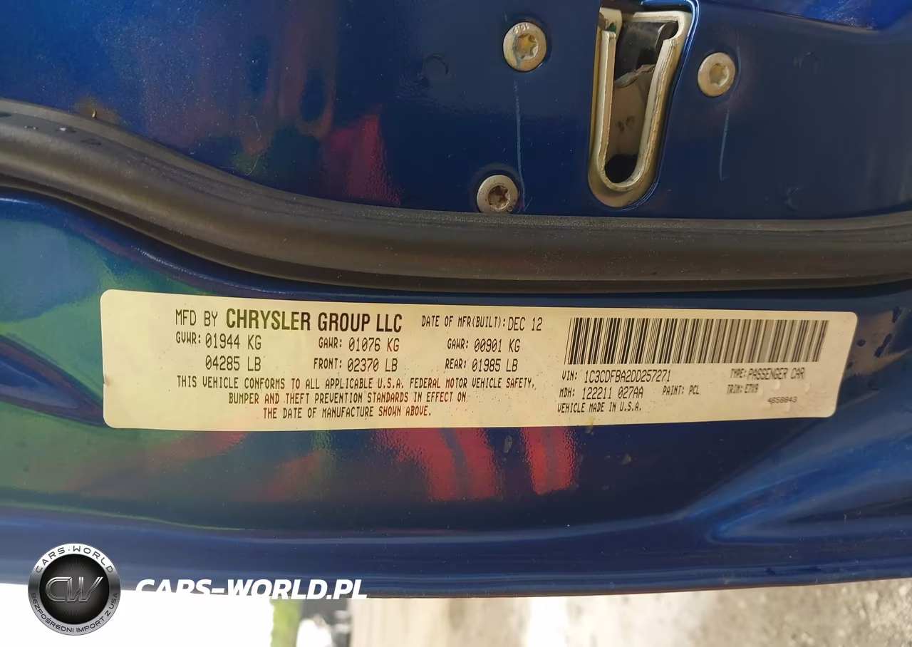 2013 Dodge Dart Sxt VIN:1C3CDFBA2DD257271 - 9