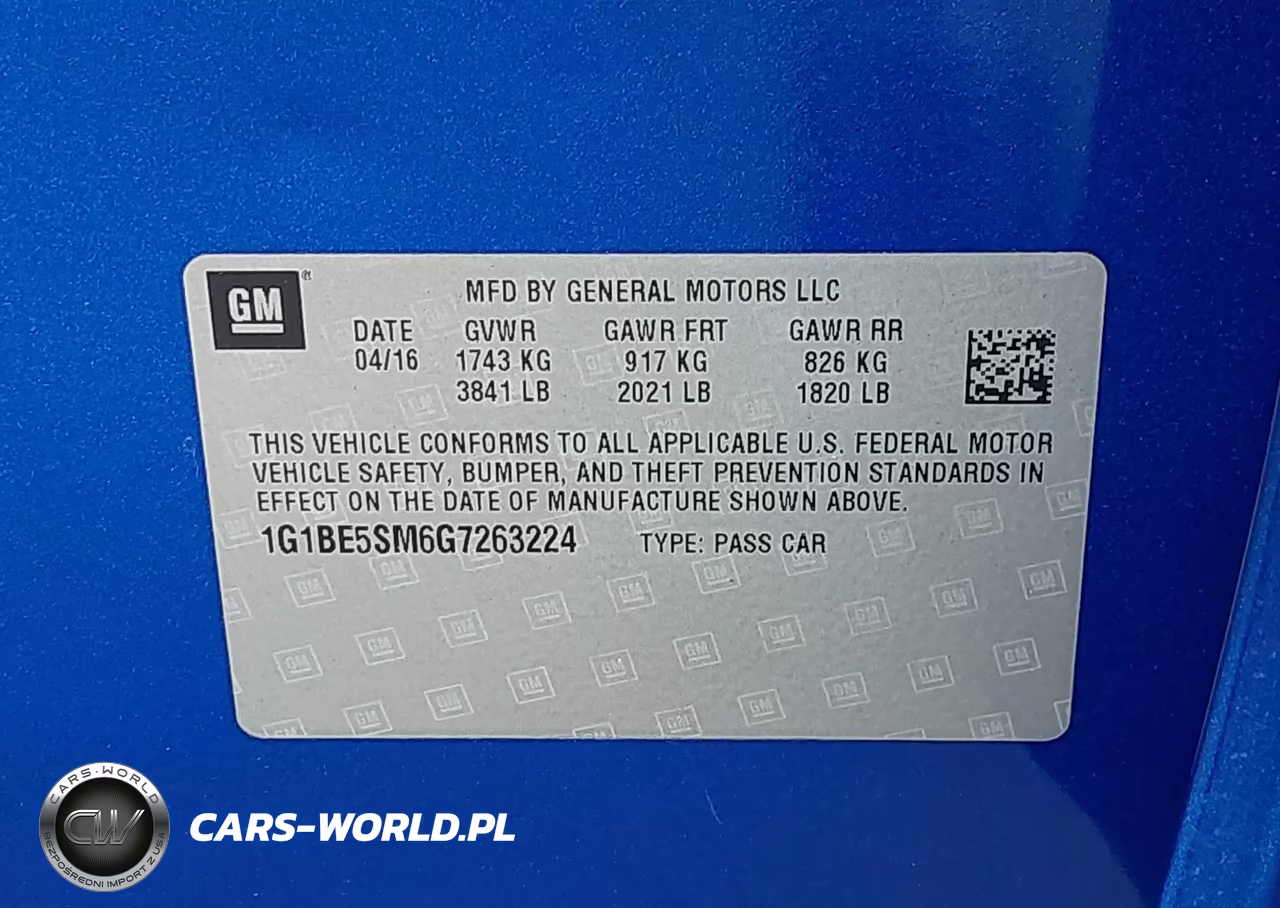 2016 Chevrolet Cruze Lt Auto VIN:1G1BE5SM6G7263224 - 9